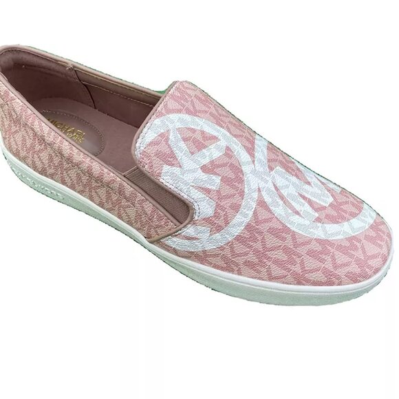 MICHAEL KORS Keaton Logo Coated Canvas Slip-on Sneaker - Picture 1 of 4